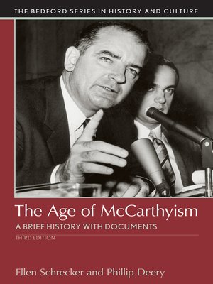 cover image of The Age of McCarthyism